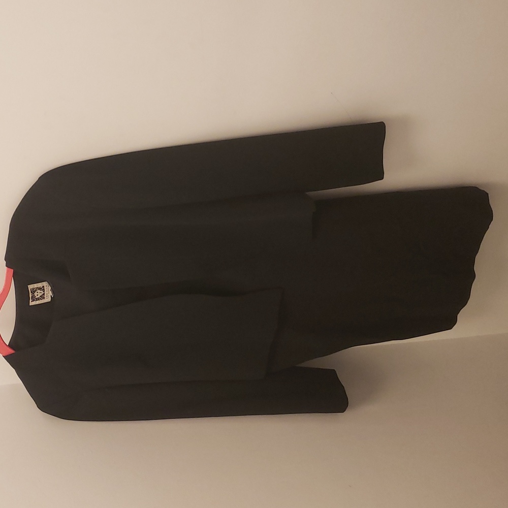 Anne Klein 2 piece black dress suit size 12